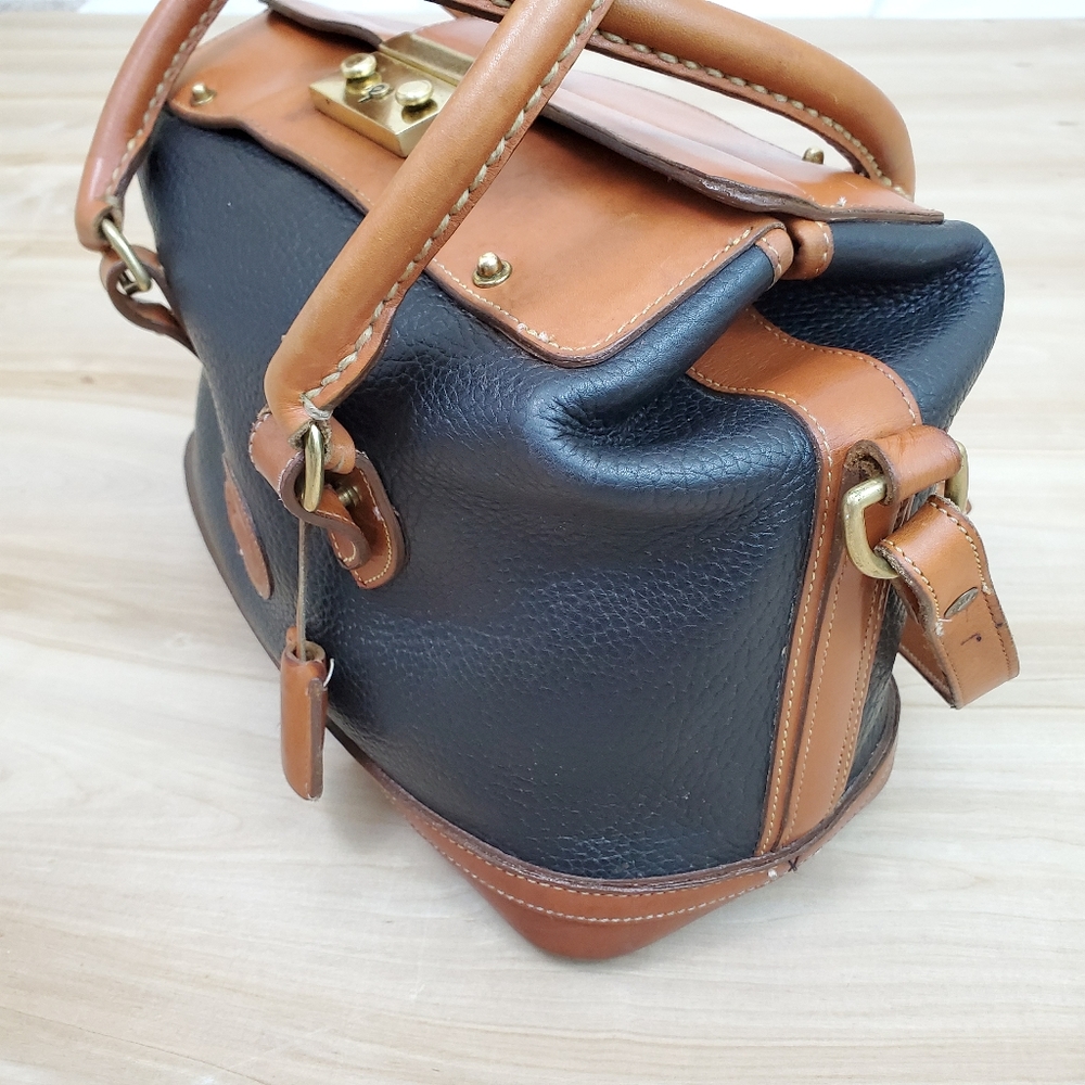Dooney & Bourke Navy Doctors Bag & Logo Coin Purse - Picture 7 of 16